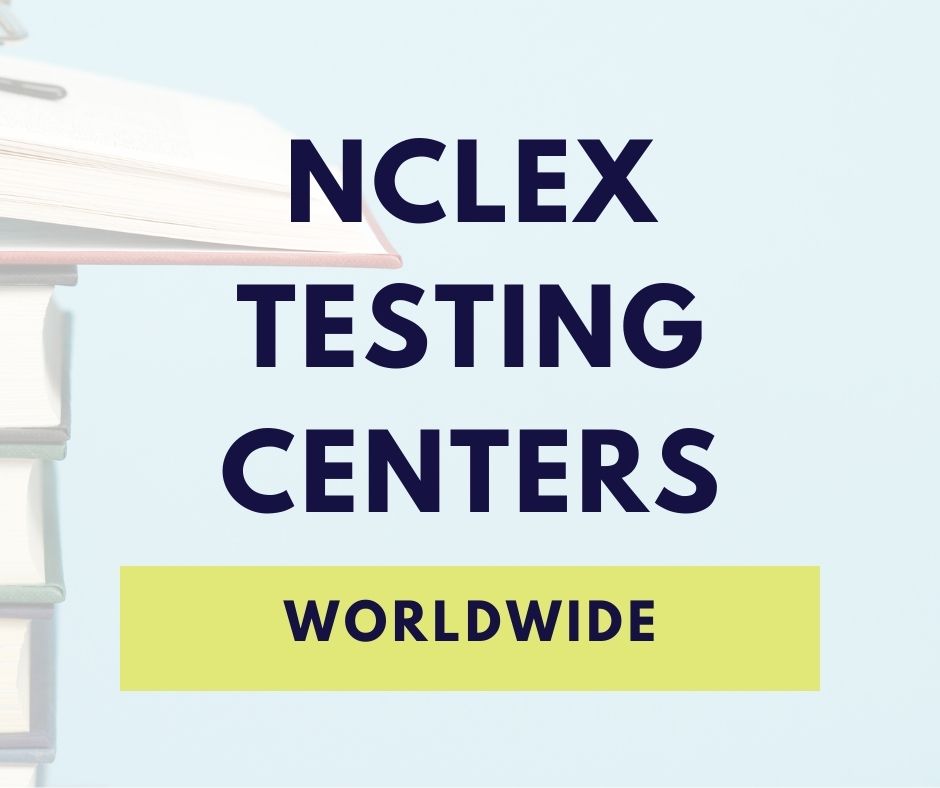 NCLEX testing centers worldwide