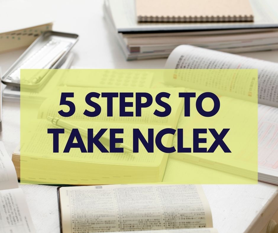 Five steps to take NCLEX