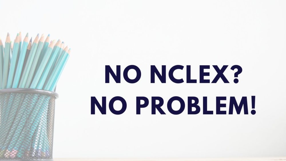 No NCLEX