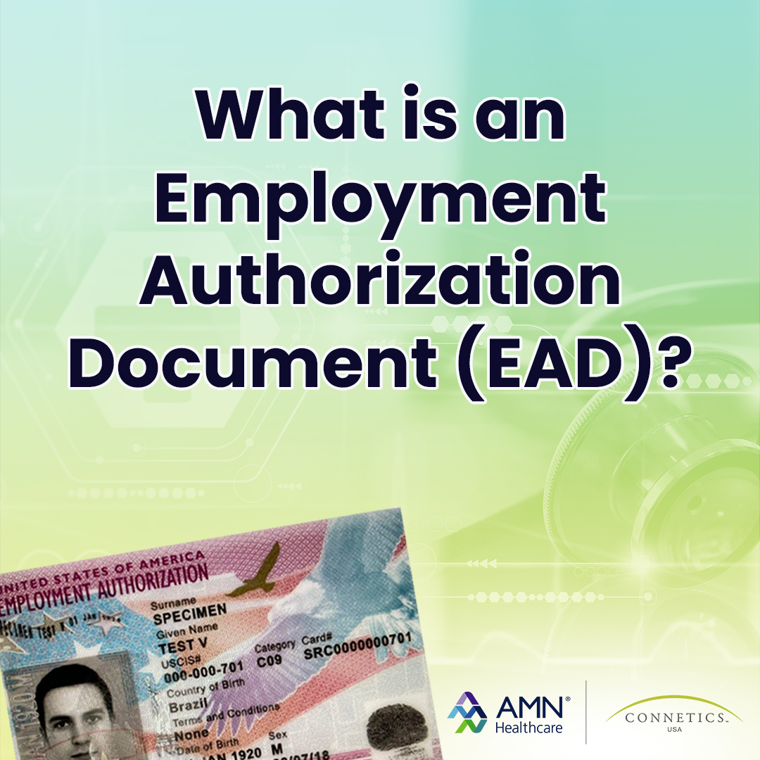 What Is An Employment Authorization Document EAD Connetics USA