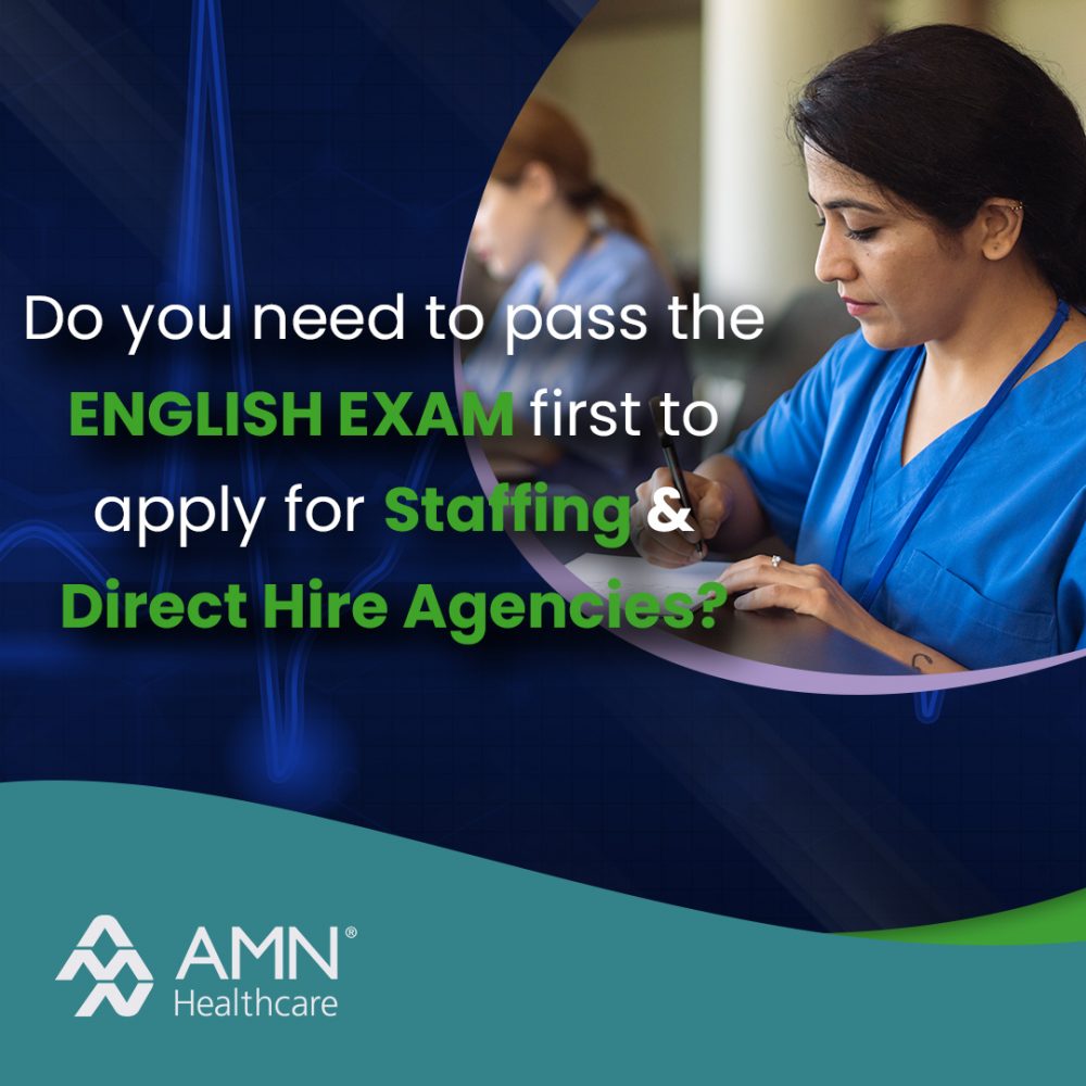 Does a Nurse Need To Pass the English Exam Before Applying for a Job in the USA?