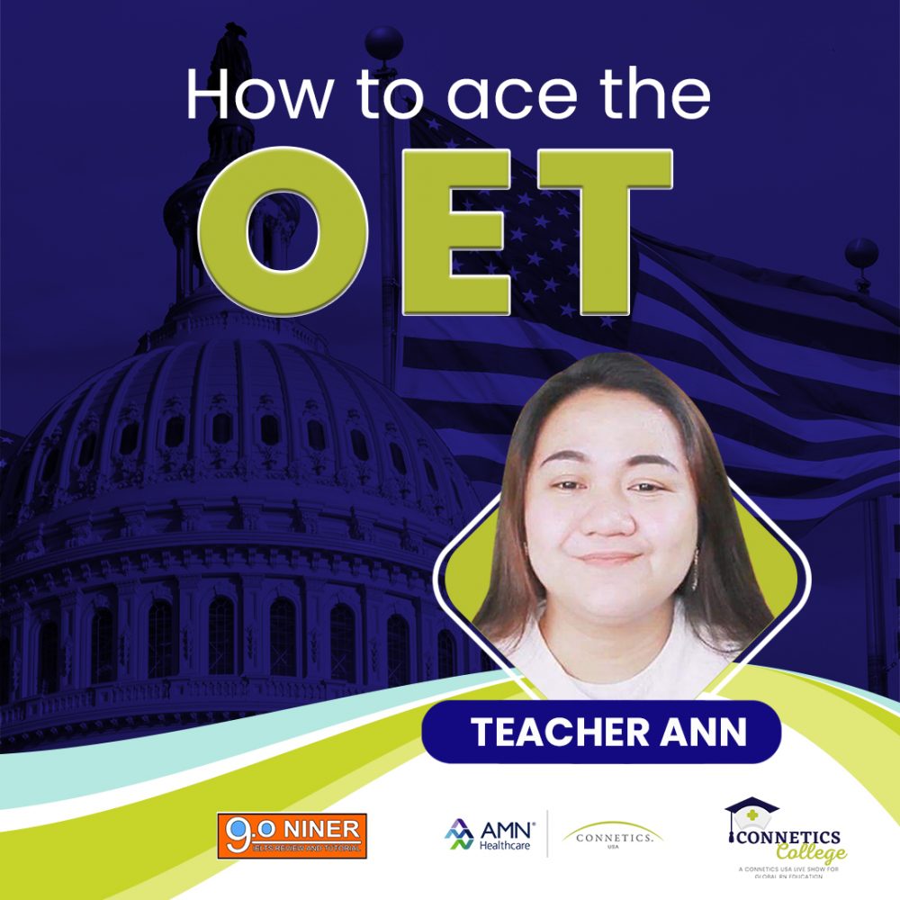 OET Listening Test Part C - Connetics USA