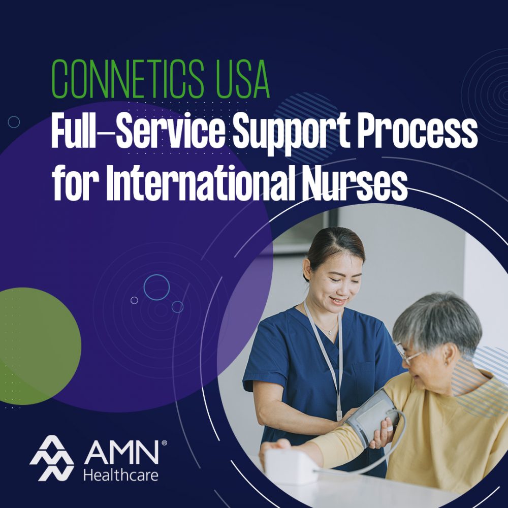 Connetics USA's Full-Service Support Process for International Nurses