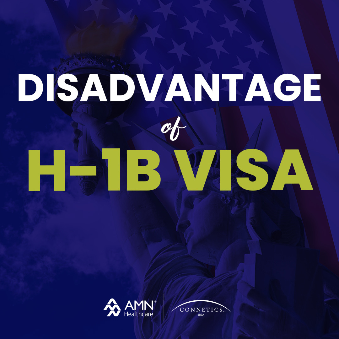 Disadvantage of H-1B Visa