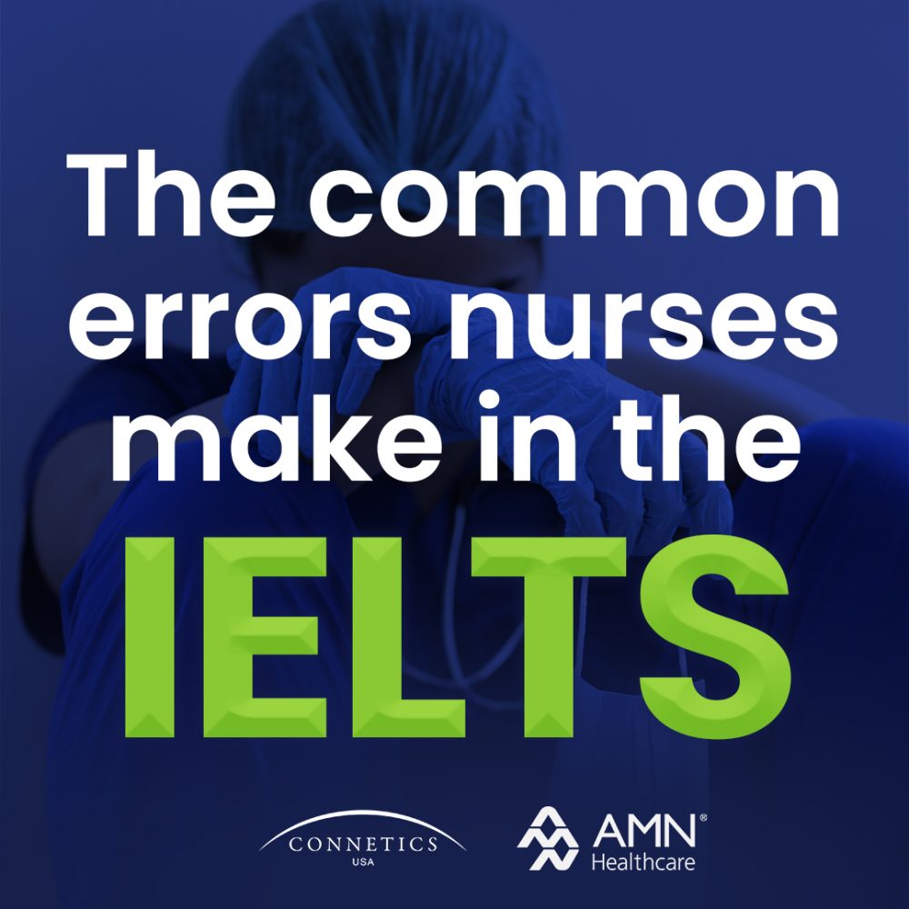 The Common Errors Nurses Make in the IELTS